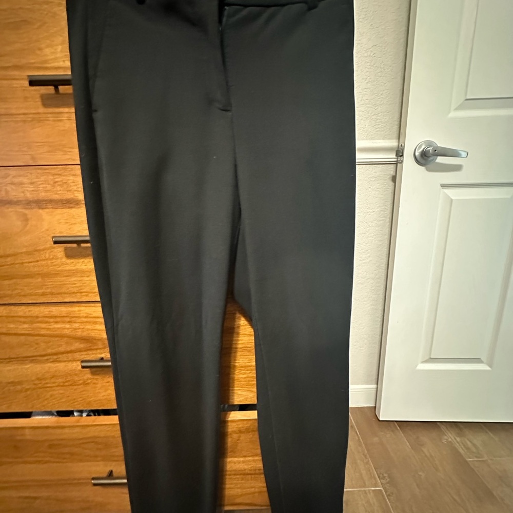 J. Crew Black Straight Leg Pants